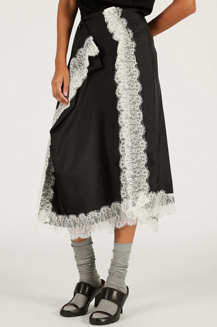 Square Pattern Skirt OP - 2026 SPRING