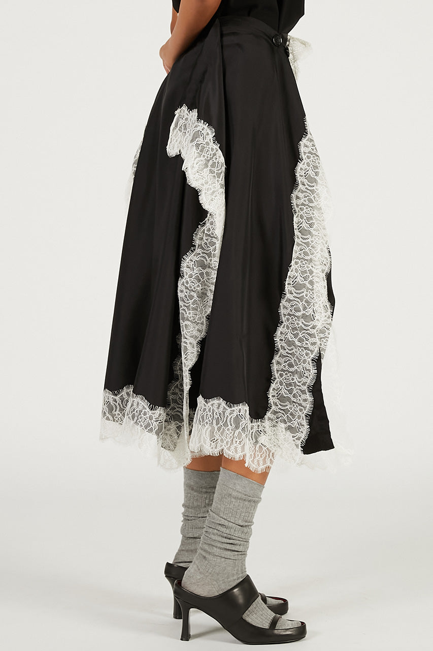 Square Pattern Skirt OP - 2026 SPRING