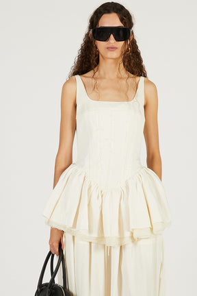 Rustic Peplum Tops - 2026 SPRING