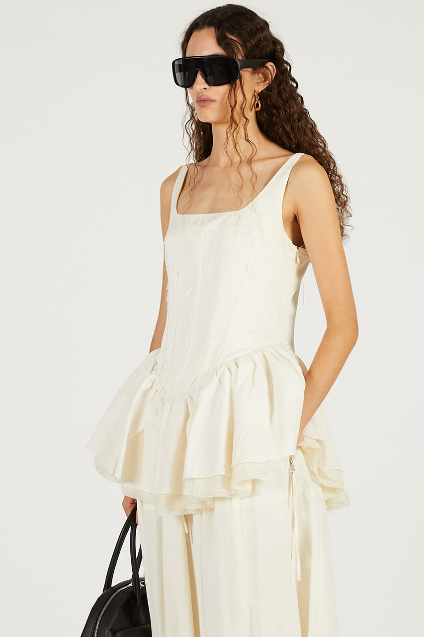 Rustic Peplum Tops - 2026 SPRING