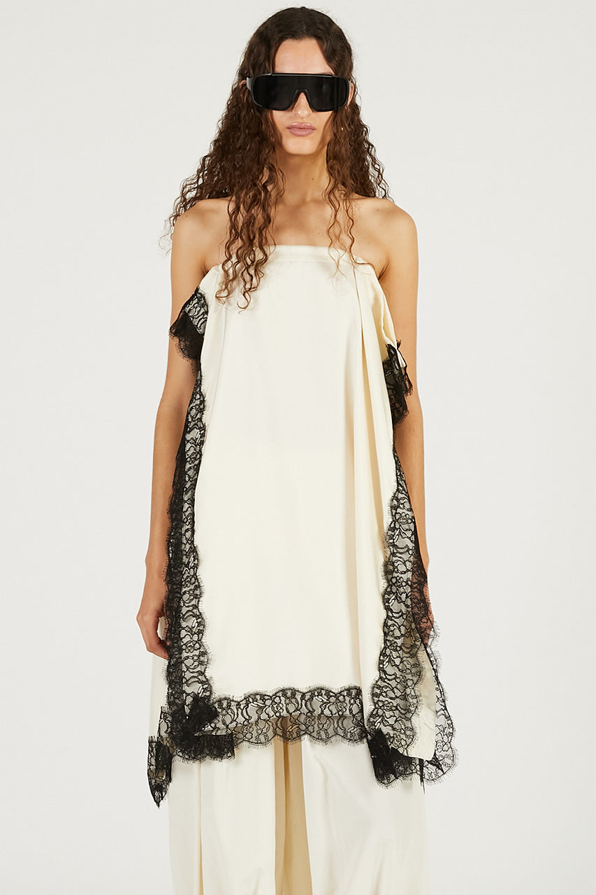 Square Pattern Skirt OP - 2026 SPRING