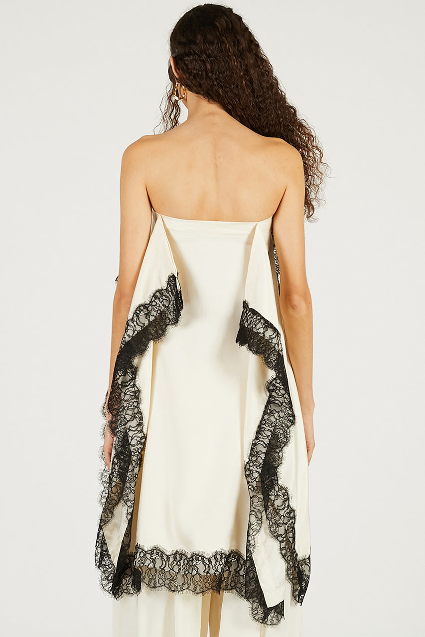 Square Pattern Skirt OP - 2026 SPRING