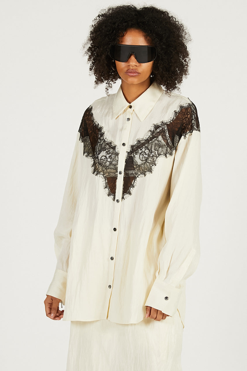 Lace Combination Shirts - 2026 SPRING