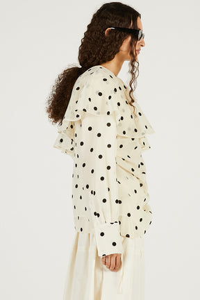 One-Shoulder Ruffled Top - 2026 SPRING