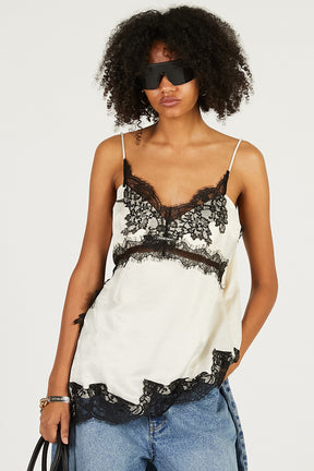 Asymmetrical Lace Camisole - 2026 SPRING