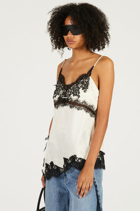 Asymmetrical Lace Camisole - 2026 SPRING