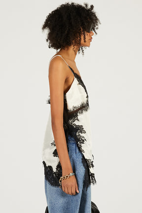 Asymmetrical Lace Camisole - 2026 SPRING