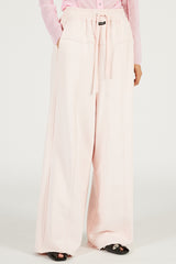 Peach Wide Sweat Pants