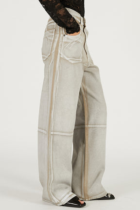 Straight Denim Pants - 2026 SPRING