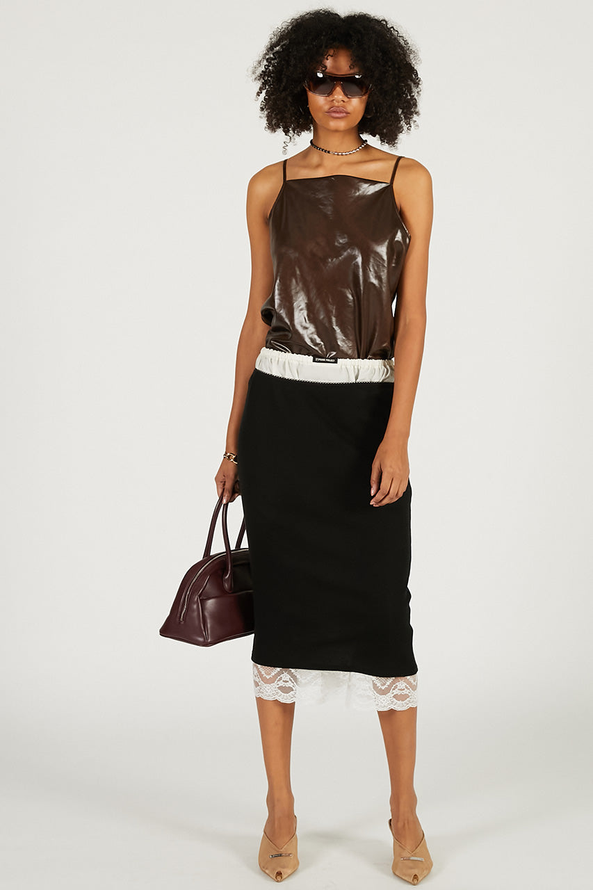 Leather Satin Camisole - 2026 SPRING