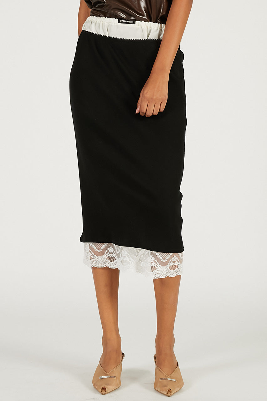 Layered Lace Skirt - 2026 SPRING