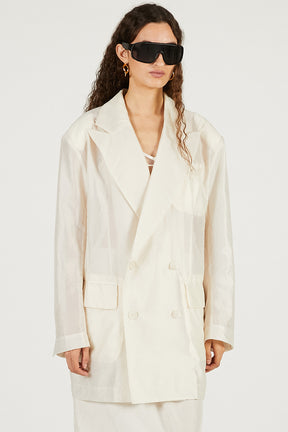 Sheer Oversized Jacket - 2026 SPRING