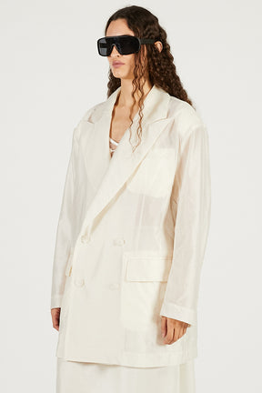 Sheer Oversized Jacket - 2026 SPRING