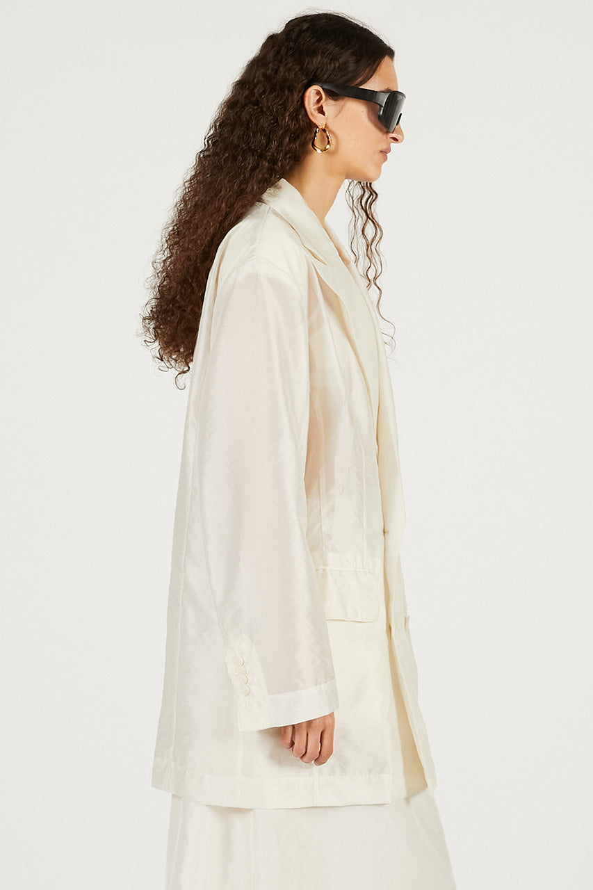 Sheer Oversized Jacket - 2026 SPRING