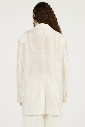 Sheer Oversized Jacket - 2026 SPRING