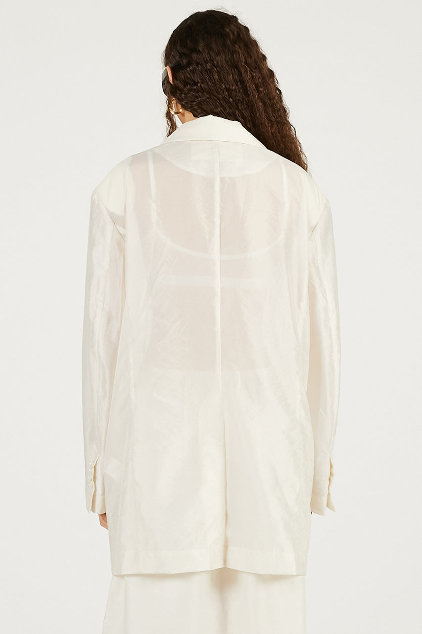 Sheer Oversized Jacket - 2026 SPRING