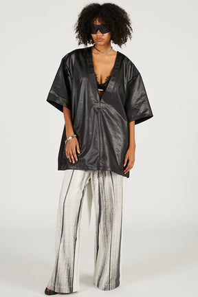 Leather-like Over T - 2026 SPRING