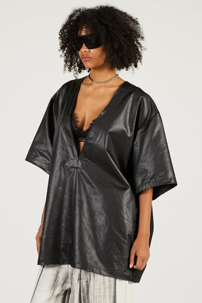 Leather-like Over T - 2026 SPRING