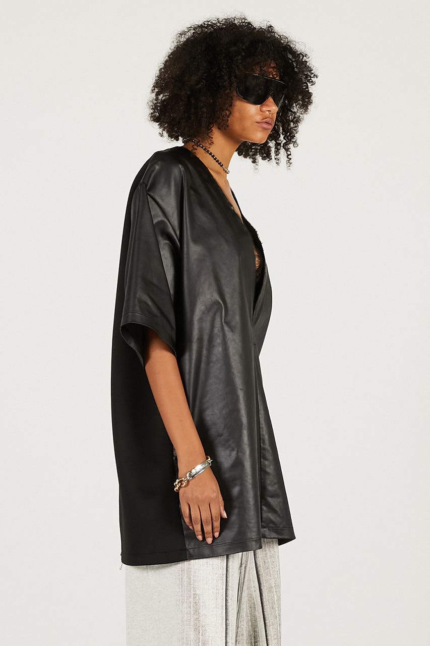 Leather-like Over T - 2026 SPRING