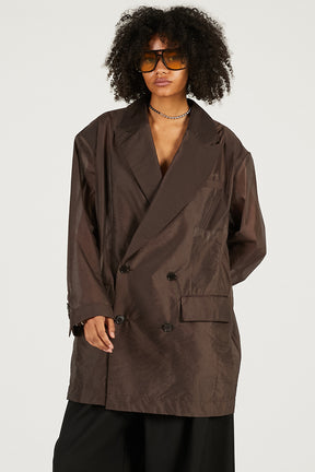 Sheer Oversized Jacket - 2026 SPRING