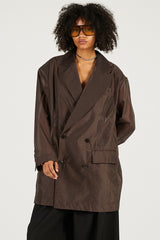 Sheer Oversized Jacket