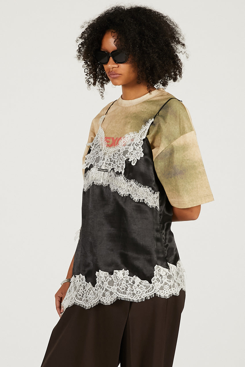 Asymmetrical Lace Camisole - 2026 SPRING