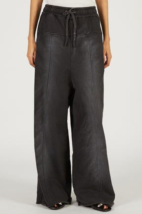 Peach Wide Sweat Pants - 2026 SPRING