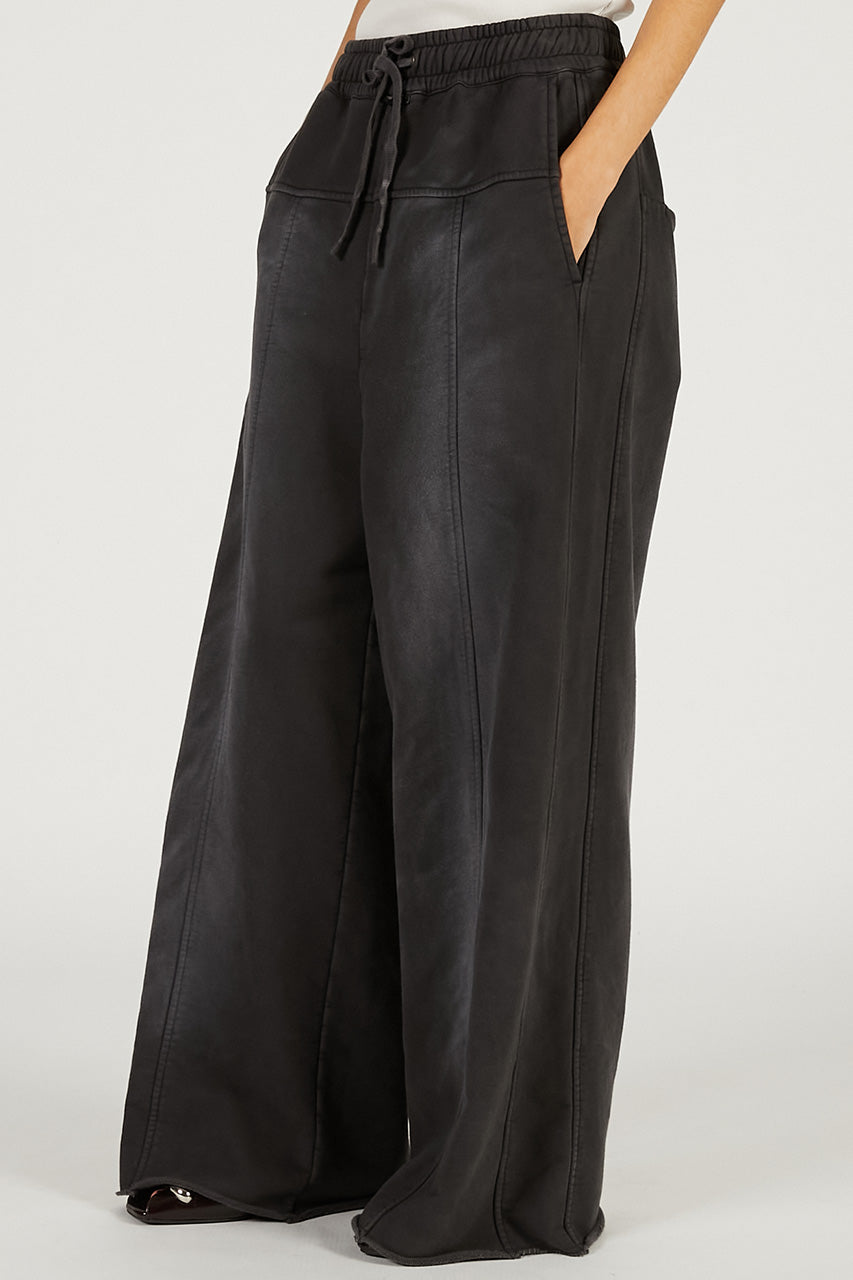 Peach Wide Sweat Pants - 2026 SPRING