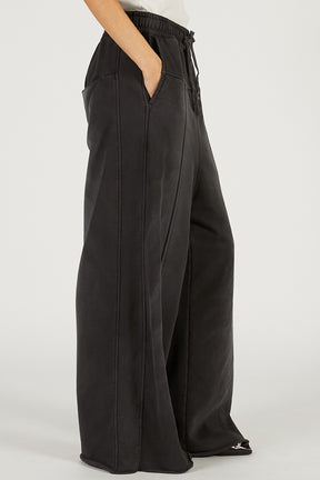 Peach Wide Sweat Pants - 2026 SPRING