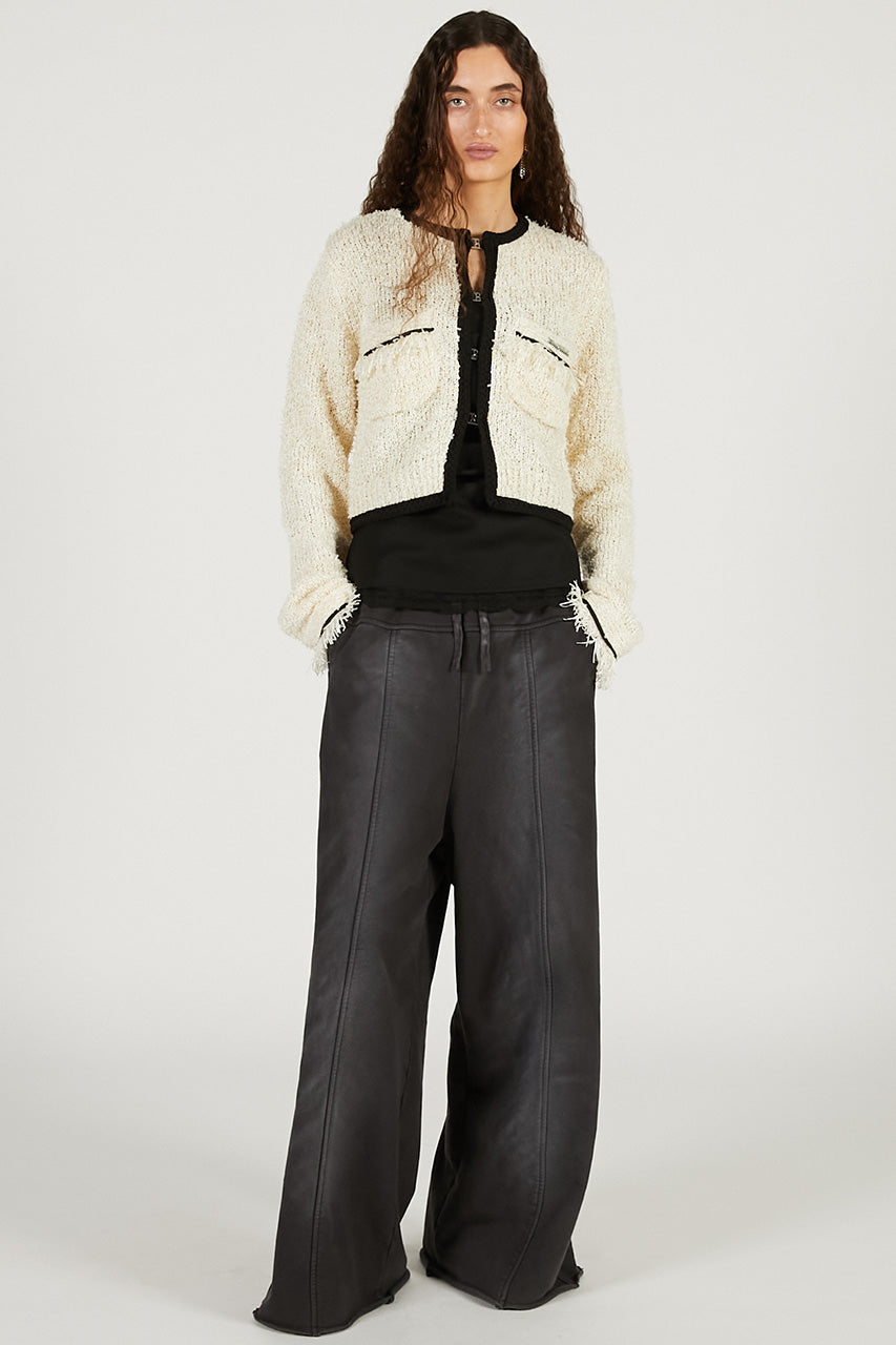 Front Charm Knit Jacket - 2026 SPRING