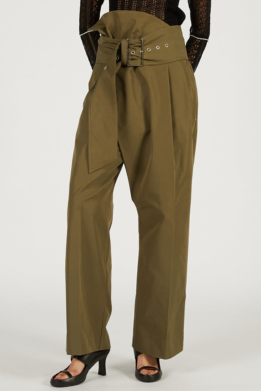 Wide Belt Pants - 2026 SPRING