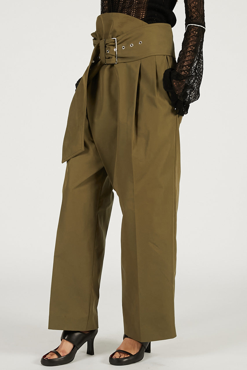 Wide Belt Pants - 2026 SPRING