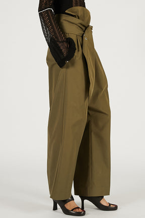 Wide Belt Pants - 2026 SPRING