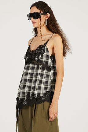 Asymmetrical Lace Camisole - 2026 SPRING