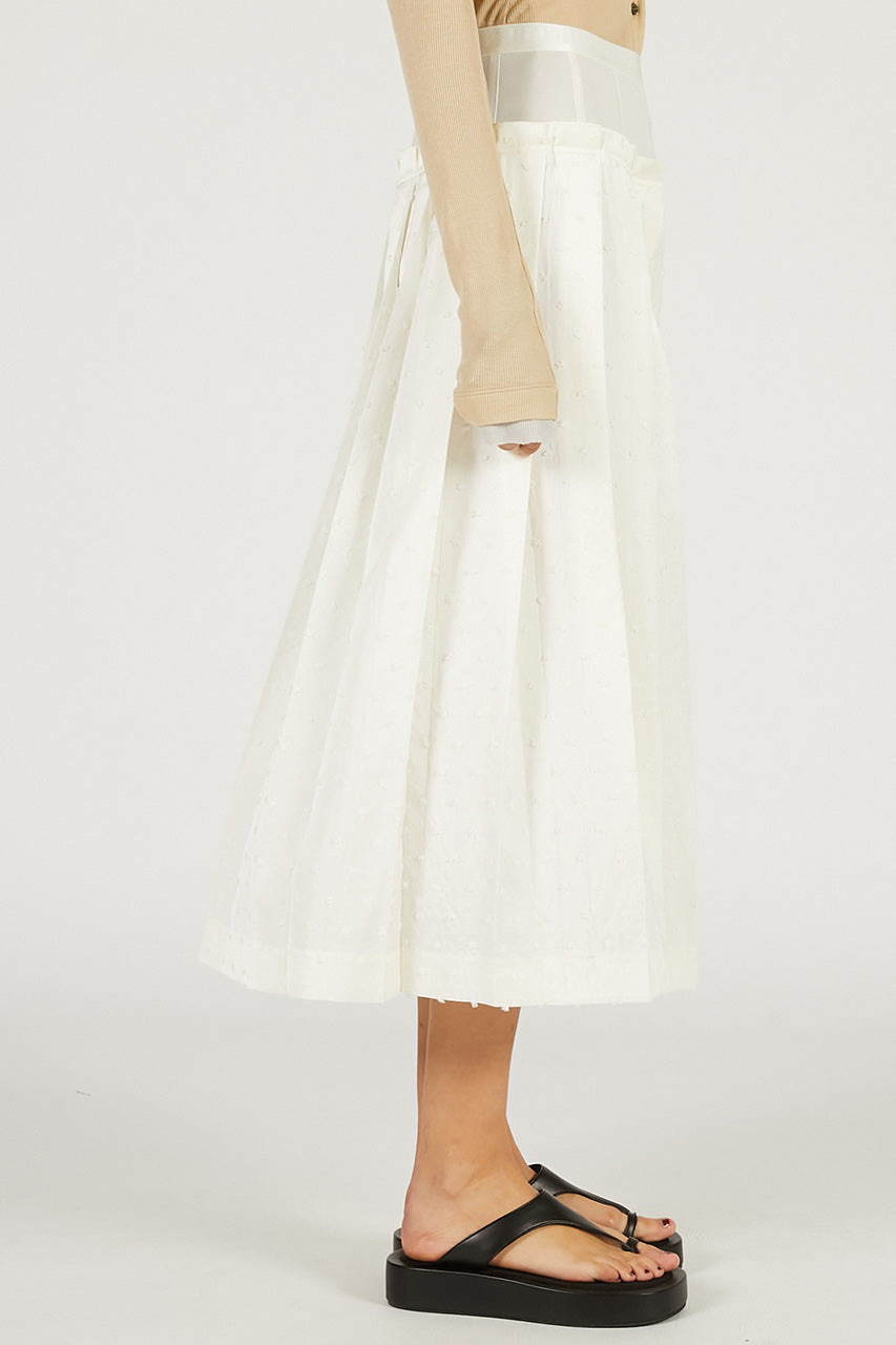 Box Pleated Skirt - 2026 SPRING