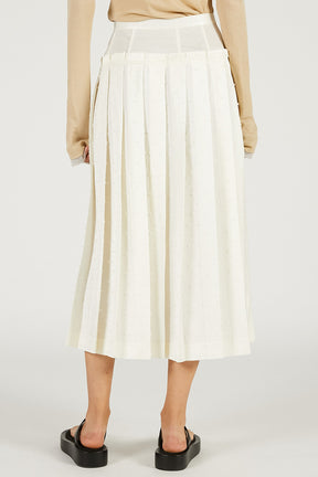 Box Pleated Skirt - 2026 SPRING