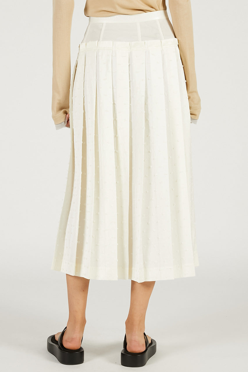 Box Pleated Skirt - 2026 SPRING
