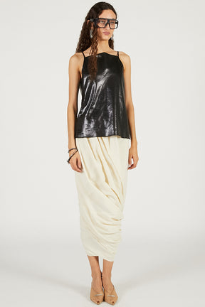 Leather Satin Camisole - 2026 SPRING