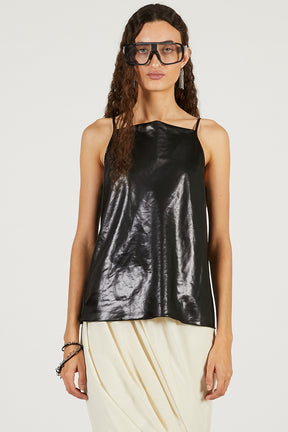 Leather Satin Camisole - 2026 SPRING