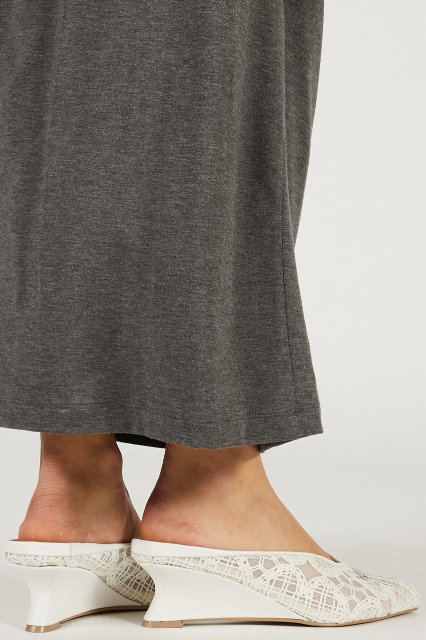 Wedge-Sole Cut Mules - 2026 SPRING