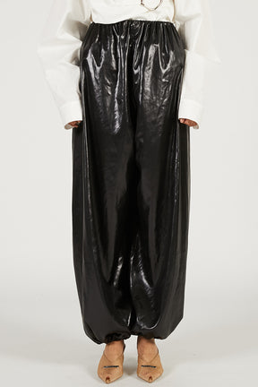 Leather Satin Pants - 2026 SPRING