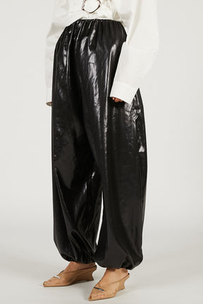Leather Satin Pants - 2026 SPRING