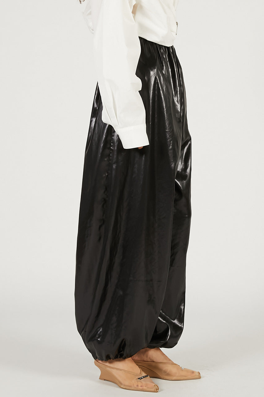 Leather Satin Pants - 2026 SPRING