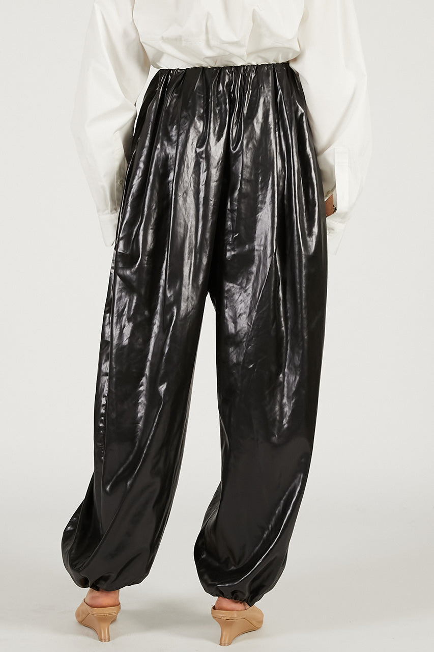 Leather Satin Pants - 2026 SPRING