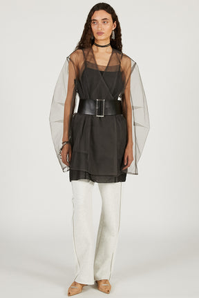 Tulle Layered Jacket - 2026 SPRING