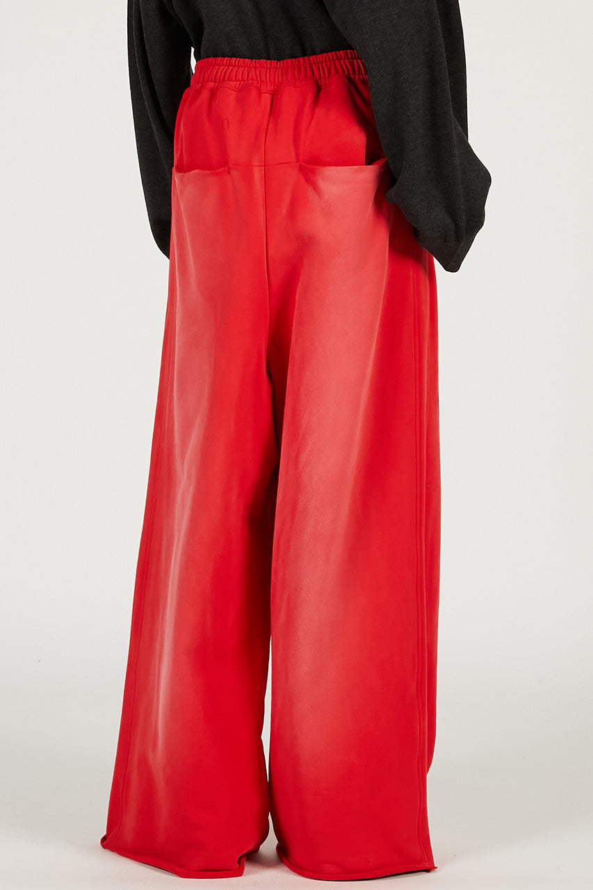 Peach Wide Sweat Pants - 2026 SPRING