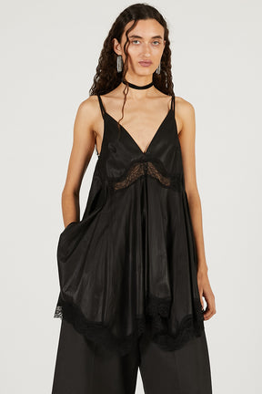 Lace Hem Volume Tunic - 2026 SPRING