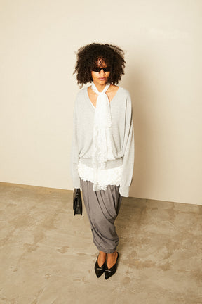 Tape Ribbon Camisole Layer Knit - 2026 SPRING