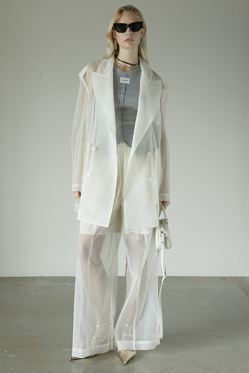 【25 SPRING PRE ORDER】Bonded Tulle Jacket