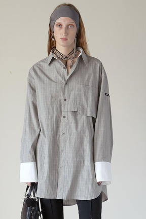 【25 SPRING PRE ORDER】Multi Way Oversize Shirt